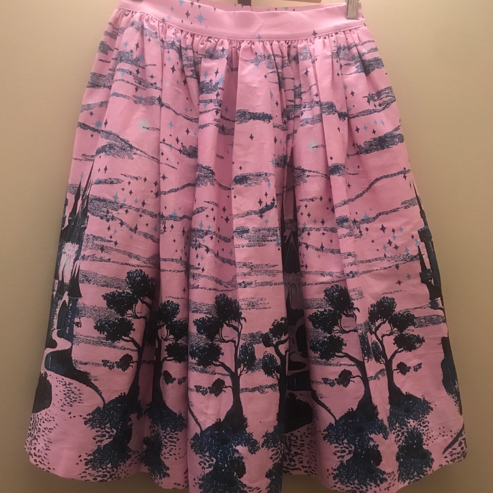 Brand New Disney Vintage Inspired Castle Skirt